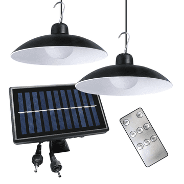 Dvostruka solarna lampa Saturn