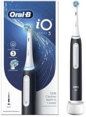 Oral-B IO3 mat crna magnetska četkica za zube