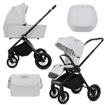Babylux ROSSO 2-u-1 kolica, gondola, lagana, sklopiva
