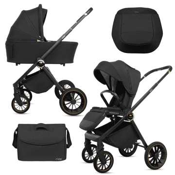 Babylux ROSSO 2-u-1 kolica, gondola, lagana, sklopiva