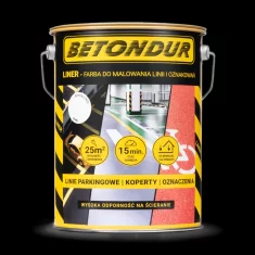 BE LINER akrilna boja s visokim udjelom suhe tvari 5L bijela