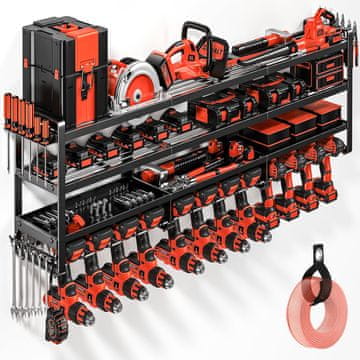 122 cm Organizator Polica za Alat Dugi Vješalica za Električni Alat