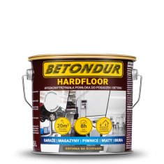 BE HARDFLOOR boja za podove i beton 2,5 l izdržljivi premaz svijetlosiva