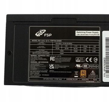 NAPAJANJE FSP750-50ABA ATX IGRE NAPAJANJE 750W