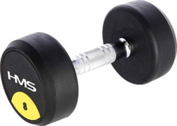 8 kg HMS HG PRO bučica gumena bučica za trening snage za kućnu upotrebu