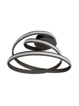WOFI Stropna lampa TESS BLACK