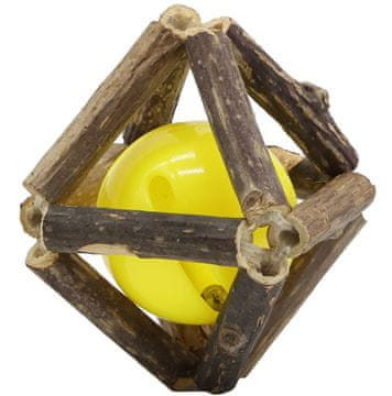 IQ | Igračka za mačke | Matatabi geometrijski s lopticom i zvonicom 5 cm - Matatabi geometrijski s lopticom i zvonicom 5 cm