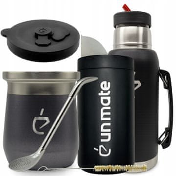Un Mate Komplet za Yerba Mate: Termolid DualFlow, yerbera, bombilla, matero