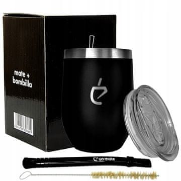 Un Mate Crni TERMOLID set za yerba mate od : termalni matero, bombilla