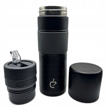 Un Mate Yerbomos GRANDE XL 750 ml: matero, termos, bombilla u jednom za Yerba Mate