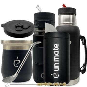 Un Mate Yerba mate Putni set 7 u 1: Termolid DualFlow, yerbomos, bombilla, matero