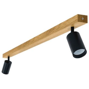 wood MODERNA lampa - 2 x GU10 - D=90 cm