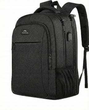 Matein 1007 BLK ruksak za prijenosno računalo 15,6" crni