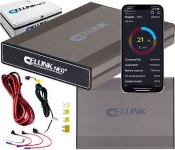 Power bank za KAMERU ZA AUTOMOBILE Cellink NEO8+S aplikacija za način parkiranja