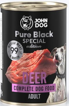 John Dog | Čisto crno specijalno izdanje | limenka od 400 g - Jelen 400 g