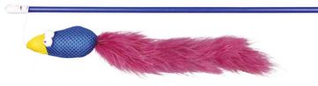 Trixie | Štap za pecanje za mačke s pticom i perjem - 50 cm štap za pecanje