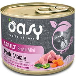 Oasy | Bez žitarica | Odrasli 200 g - Odrasli S/Mini - Svinjetina 200 g