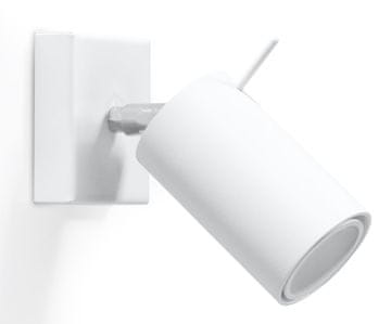 SOLLUX lighting RING bijela podesiva cijevna zidna lampa