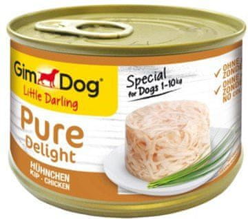 GimDog | Little Darling Pure Delight | Konzerva od 150 g - Piletina 150 g