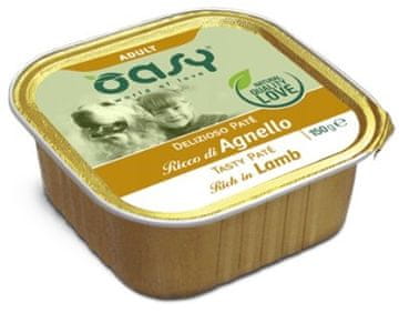 Oasy Dog | Delizioso Pašteta | Hrana za odrasle pse 150g - Janjetina 150g