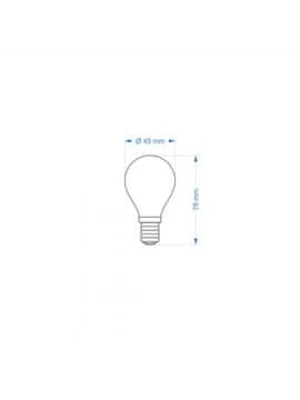 MD E14 ZAR4663LL LED žarulja, 6W, 4000K bez treperenja