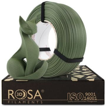 FILAMENT 3D Refill PLA-CF mat maslinasto zelene boje (1 kg / 1,75 mm)