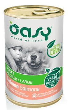 Oasy | Jedan protein | Odrasli - Losos 400 g