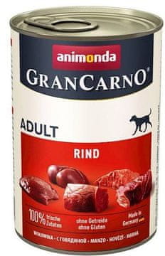 Animonda | Gran Carno | Hrana za pse - konzerva 400 g - Govedina 400 g