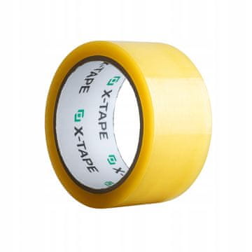 X-TAPE Jednostrana ljepljiva traka 48 mm x 60 m prozirna 0,17 kg za pakiranje