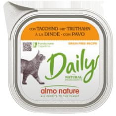 Almo Nature | Dnevna hrana za mačke 100 g - puretina 100 g