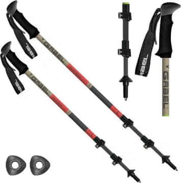 Gabel Mont Blanc 4.0 podesivi lagani aluminijski štapovi za planinarenje s Fast Lock sistemom