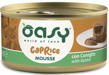 Oasy | Mousse za mačke | 85 g - Za kuniće 85 g