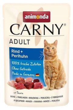 Animonda Cat | Carny | Vrećica hrane za mačke 85 g - govedina biserke 85 g