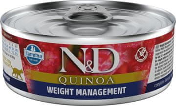 Farmina | N&D Quinoa | 80 g konzerva - Kontrola težine | Janjetina, kvinoja, brokula i šparoge 80 g