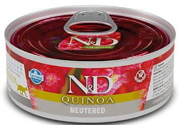 Farmina | N&D Quinoa | 80 g konzerva - Kastrirana | Svinjetina 80 g