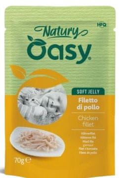 Oasy | Natury | Mokra hrana za mačke - vrećica od 70 g - Piletina 70 g