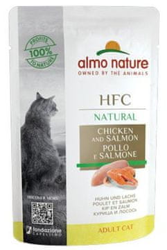 Almo Nature | HFC Natural | Vrećica od 55 g - Piletina i losos 55 g