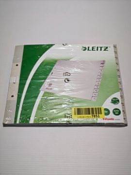 Leitz oznake za knjige 12 razdjelnika, reciklirani papir, siječanj-prosinac