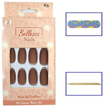Set umjetnih noktiju, 24 komada - K5