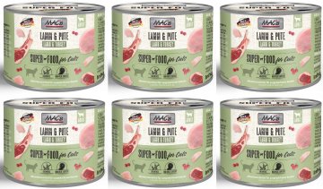 MAC's Mačka | Odrasli | Konzerva od 200 g - Janjetina i puretina 6 x 200 g
