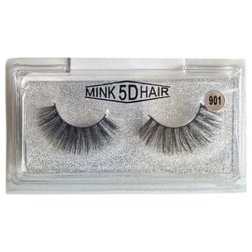 UMJETNE SVILENE TREPAVICE NA TRACI - 5D MINK - 901