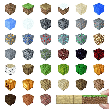 Minecraft magnetski blokovi 200 kom - 8 jakih magneta, super kvaliteta!!