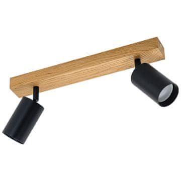 wood MODERNA lampa - 2 x GU10 - D=35 cm