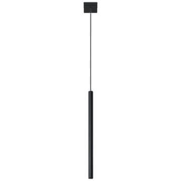 SOLLUX lighting PASTELO 1 crna viseća lampa