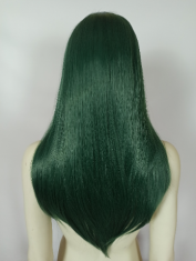 Zelena perika s ravnim šiškama Tsuyu Asui cosplay