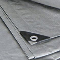 PE cerada Mega debela, 260g/m2 srebrno-crna, PE cerada srebrno-crna Mega debela, 260g/m2 5x8m