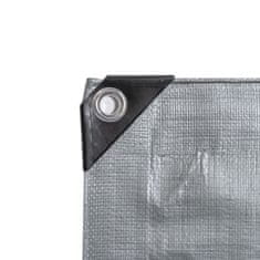 PE cerada Mega debela, 260g/m2 srebrno-crna, PE cerada srebrno-crna Mega debela, 260g/m2 5x8m