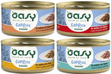 Oasy Cat | Caprise Cut | 85 g - Caprise Cut Mix 4x85 g