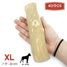 4DOG Igračka za žvakanje u obliku stabla kave 4DOGS veličina XL