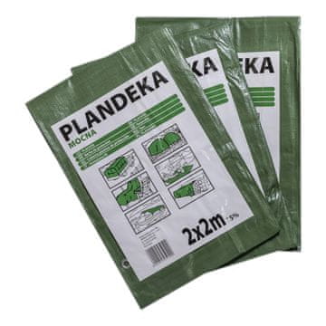 Jaka zelena cerada 110g/m2 6x12m zelena